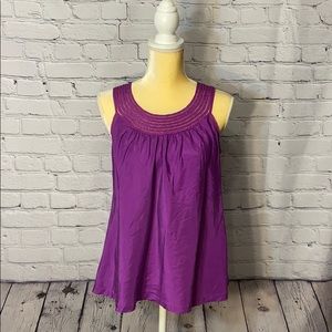 Banana Republic Lightweight Crepe Tank M